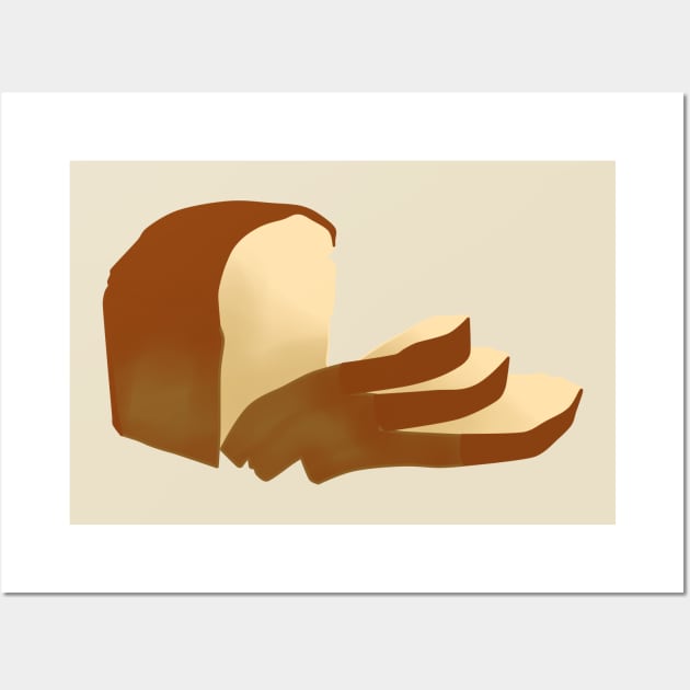 Loaf Bread by Creampie Wall Art by CreamPie